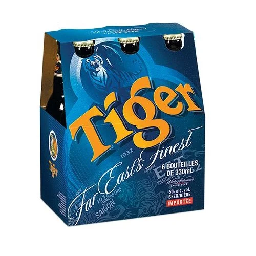 Wholesale Best Seller Beer Tiger Beer 330 ml x 24 cans - Tiger Black Strong Beer Bottle 330ml