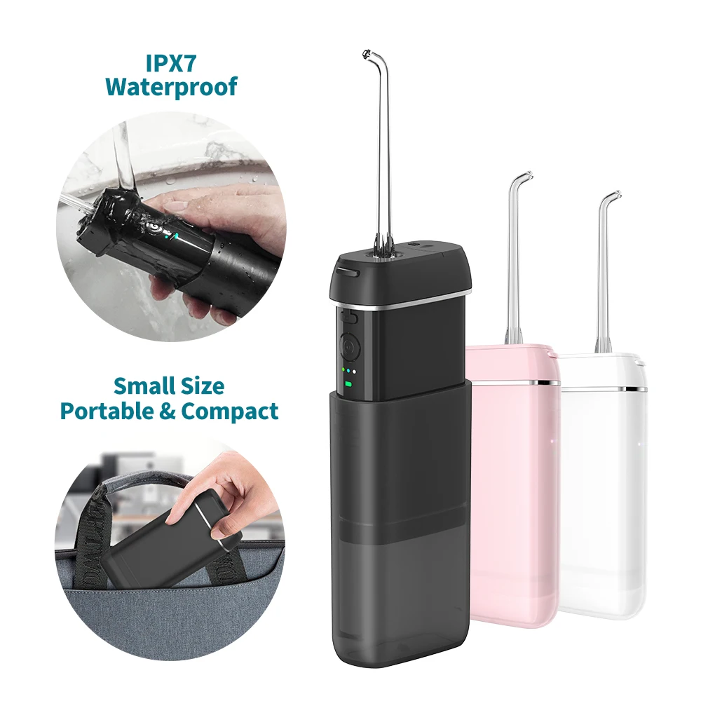 2024 Best Water Flosser Ultra Water Jet Dental Teeth Cleaning Remove Stains Rechargeable Oral Irrigator Water Flosser for Teeth