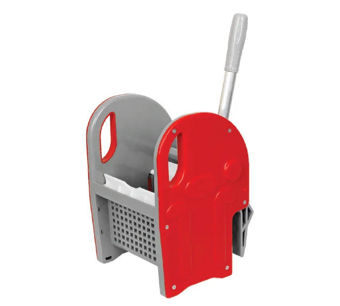 Hotel-Use Double Bucket Cleaning Trolley Press Replacement Plastic Material Cleaning Carts