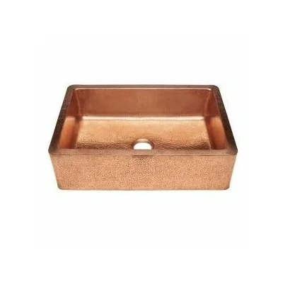 Trending Pure Copper Kitchen Sinks Hammered Single Bowl And Faucet Space Sinks Home Kitchen Farmhouse Usage Bulk Quantity