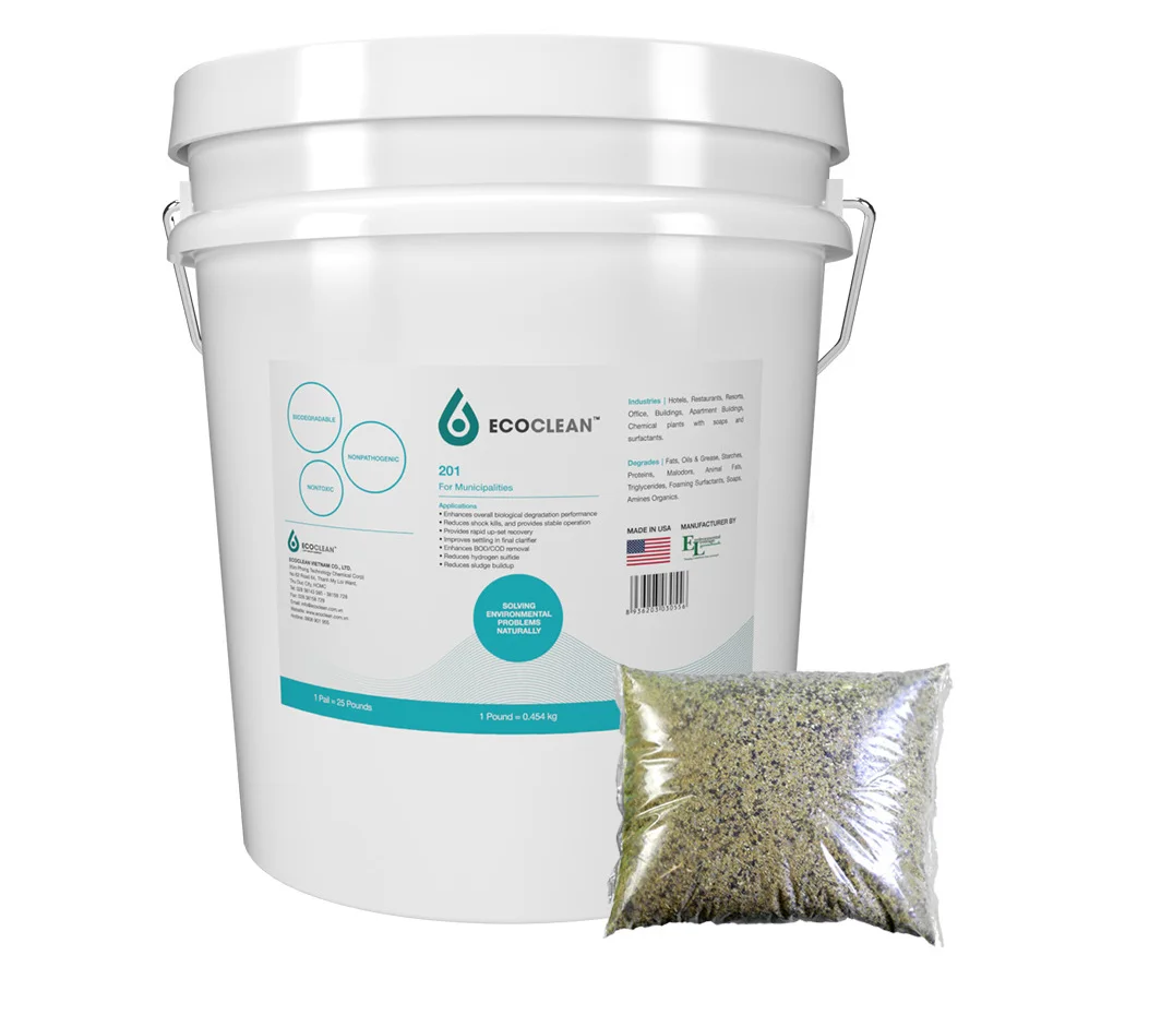 Microbiological Industrial Waste Water Treatment  Bacteria for Municipal Wastewater Applications Powder Form From USA