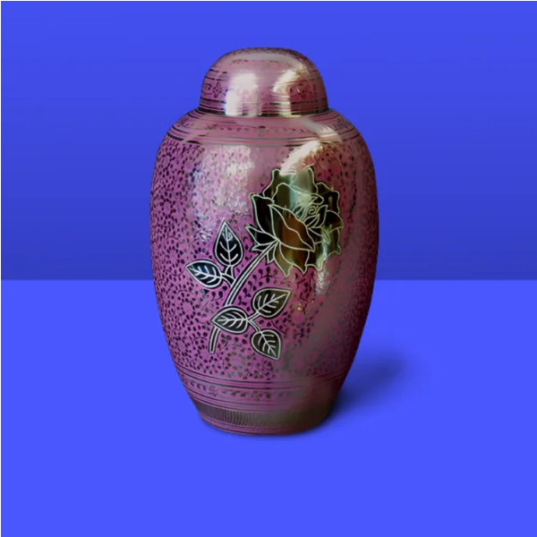 Pretty Pink Dom Top Лавандовая Роза урна для кремации взрослый гроб хранения похоронного пепла по более низкой цене