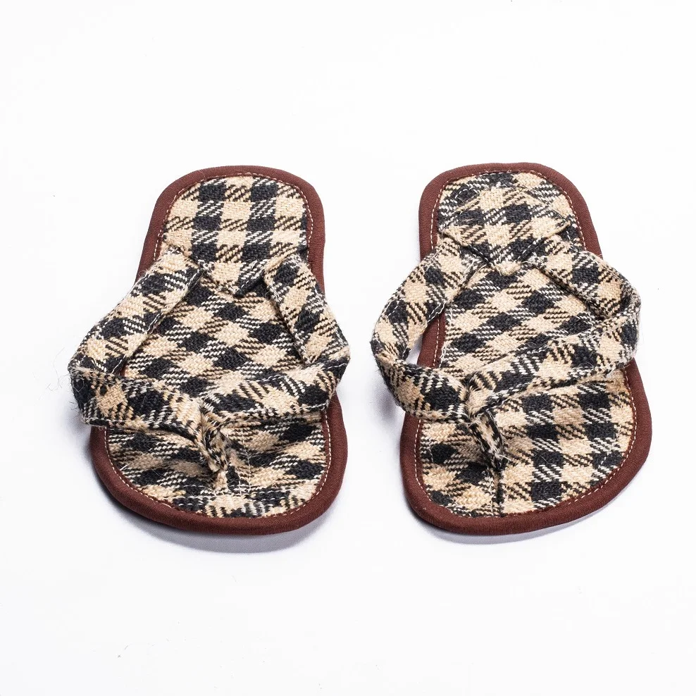 Bangladesh Indoor & Outdoor Jute Comfortable flat Sandal Top Quality & Low Price Direct Factory Manufacturer Jute Shoes