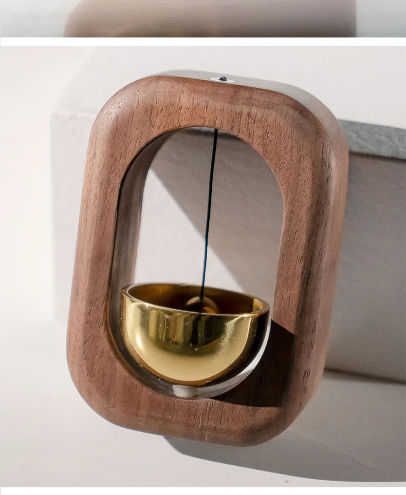 Amazon Hot Selling Metal Knock the wind bell Wind Chimes Gifts  Custom Logo Japanese door sucking Wind Chimes