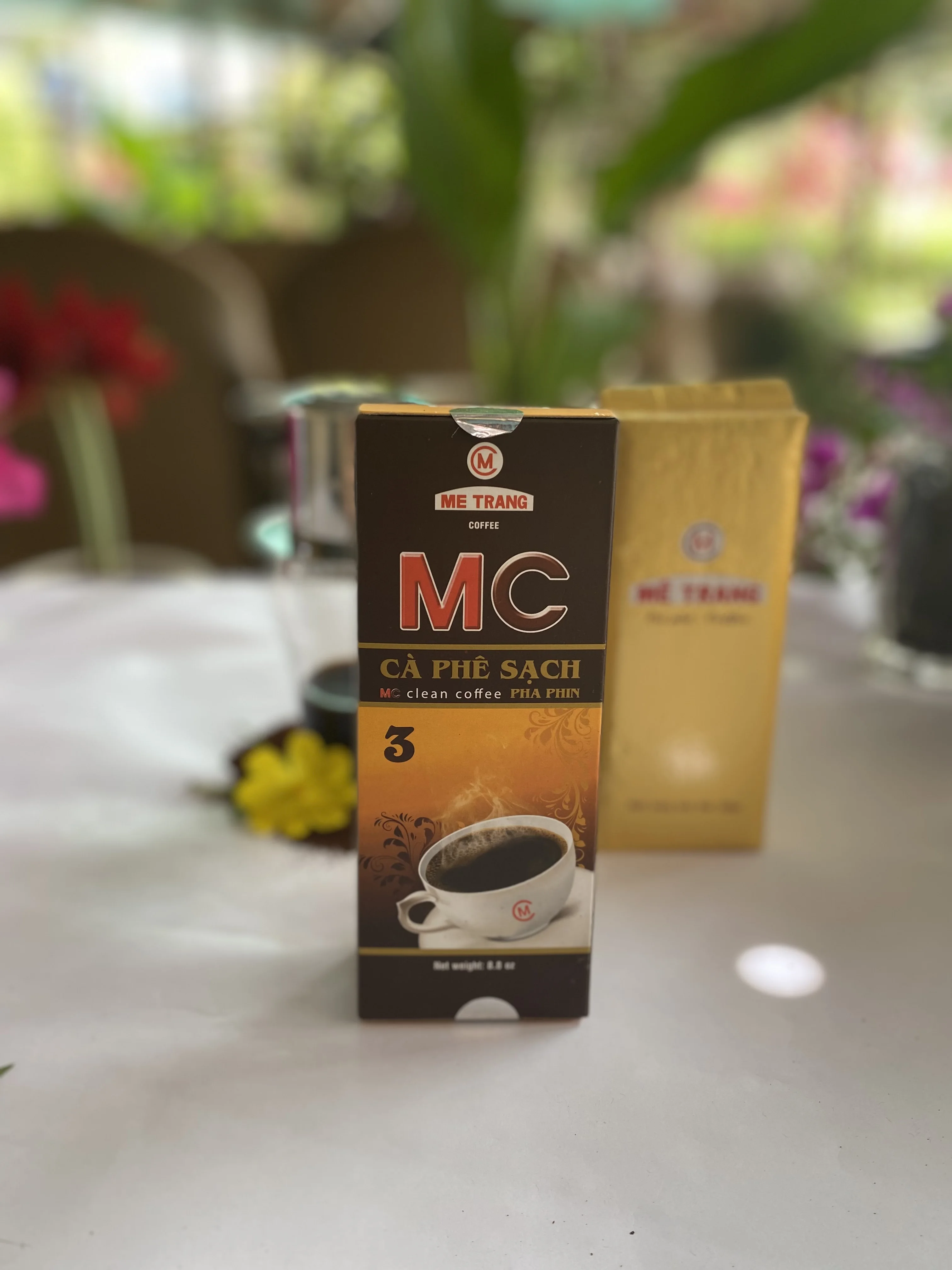 MC3 coffee powder mixing Arabica and Robusta coffee beans with high quality best price in box packaging
