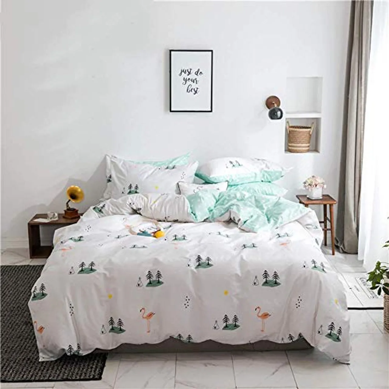 High Quality -  100% Cotton Bedding sheet- Cheap Price Bedding Set - Bedroom furniture -  Home Textile export