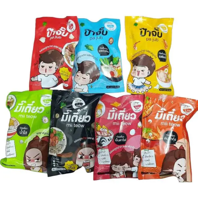 High Quality Instant Noodles Private label Flavored Ramen Soup Thai Style Instant Noodles The Base Of Thailand