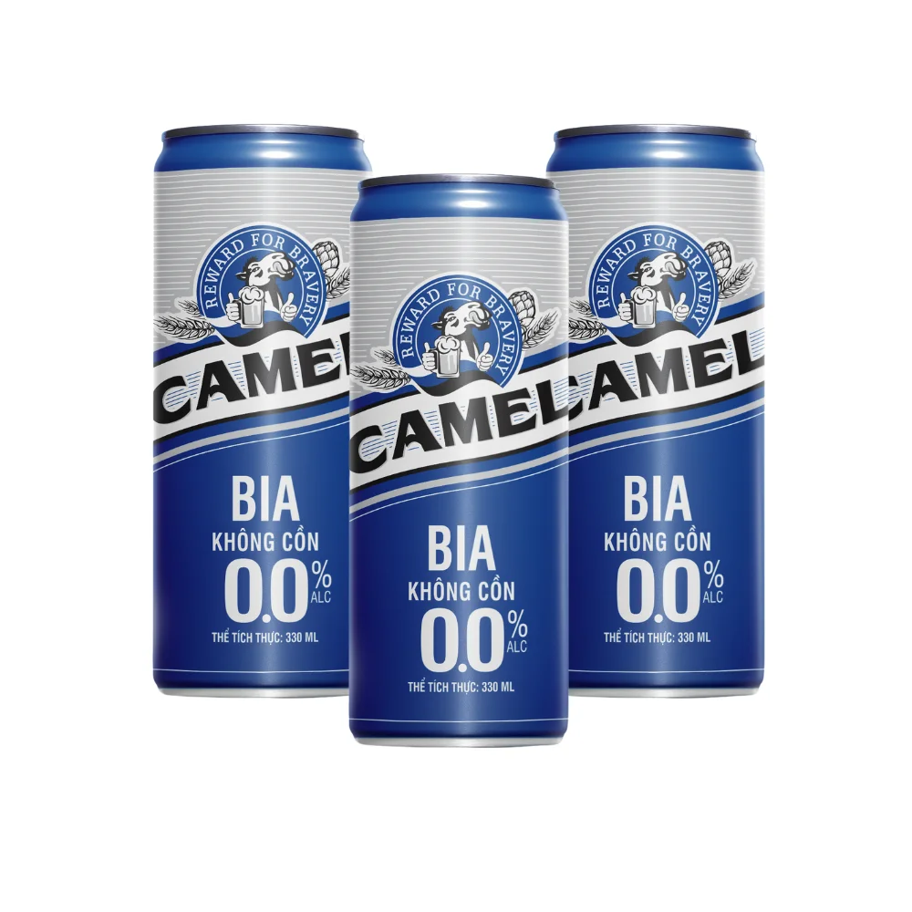 Wholesale Private Label Non-Alcoholic Lager Beer Cans Camel Lager with Light Refreshing Finish-OEM/ODM Options Available