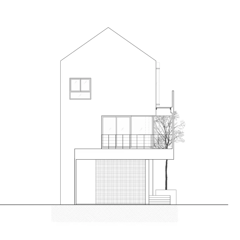 Sanhai Construction Drawings Villa Real estate architectural design house floor plans modern architecture 3d rendering interior