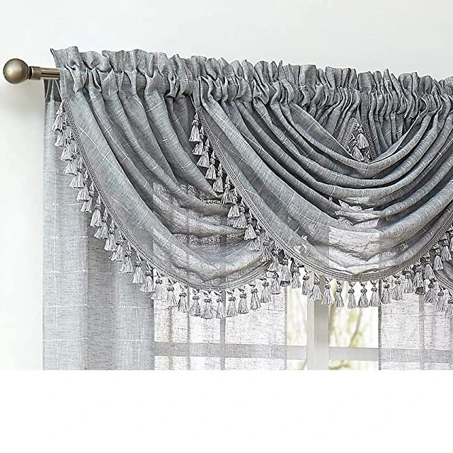 Занавески/драпировки/Хлопковые занавески 100% Полиэстеровые тканевые оконные украшения плоские льняные дверные занавески-7 современный принт