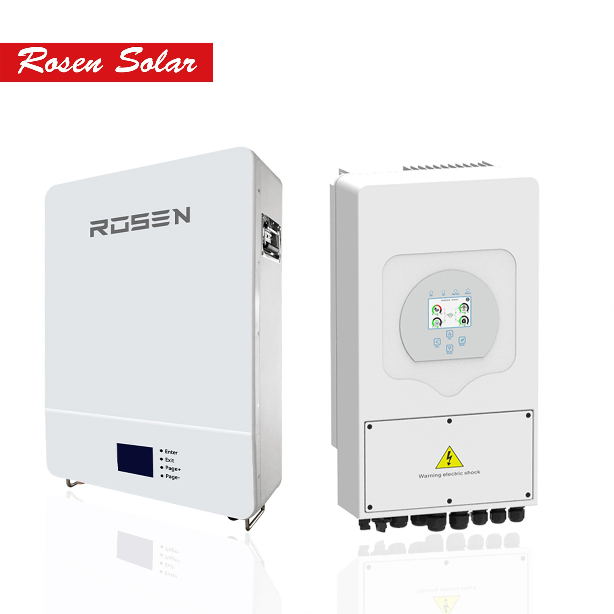 Литиевая батарея Rosen для хранения 48 В 100 Ач 200 ач 10 кВтч цена powerwall