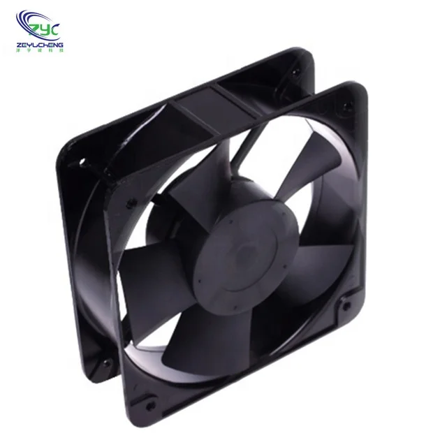 220v 380v 150x150x50mm AC axial cooling fan with 2 wires for welding machine