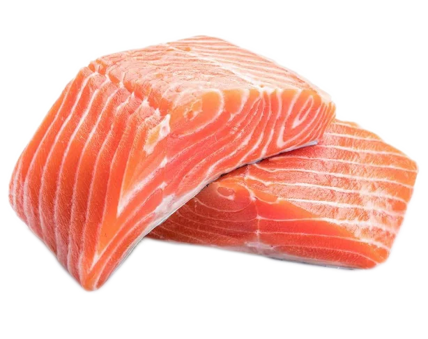 Nutritious Salmon Portion With ISO GMP HACCP Certification From Chun Cheng Fishery