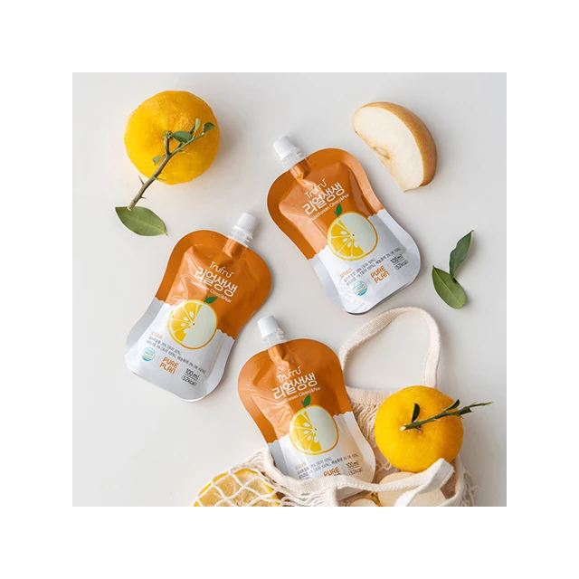 (pure bright and warm cooperative) - trufru yuza & pear 100ml*15 pouch Korean pear and ginger nutrients of citrons KOTRA