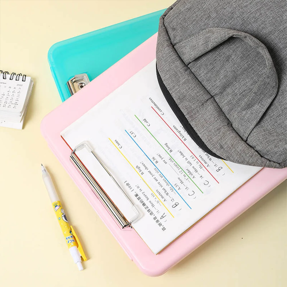 Wholesale Multifunction A4 File Folder Clipboard With Storage  Plastic Nursing Clipboard Box for School & Office Supplies