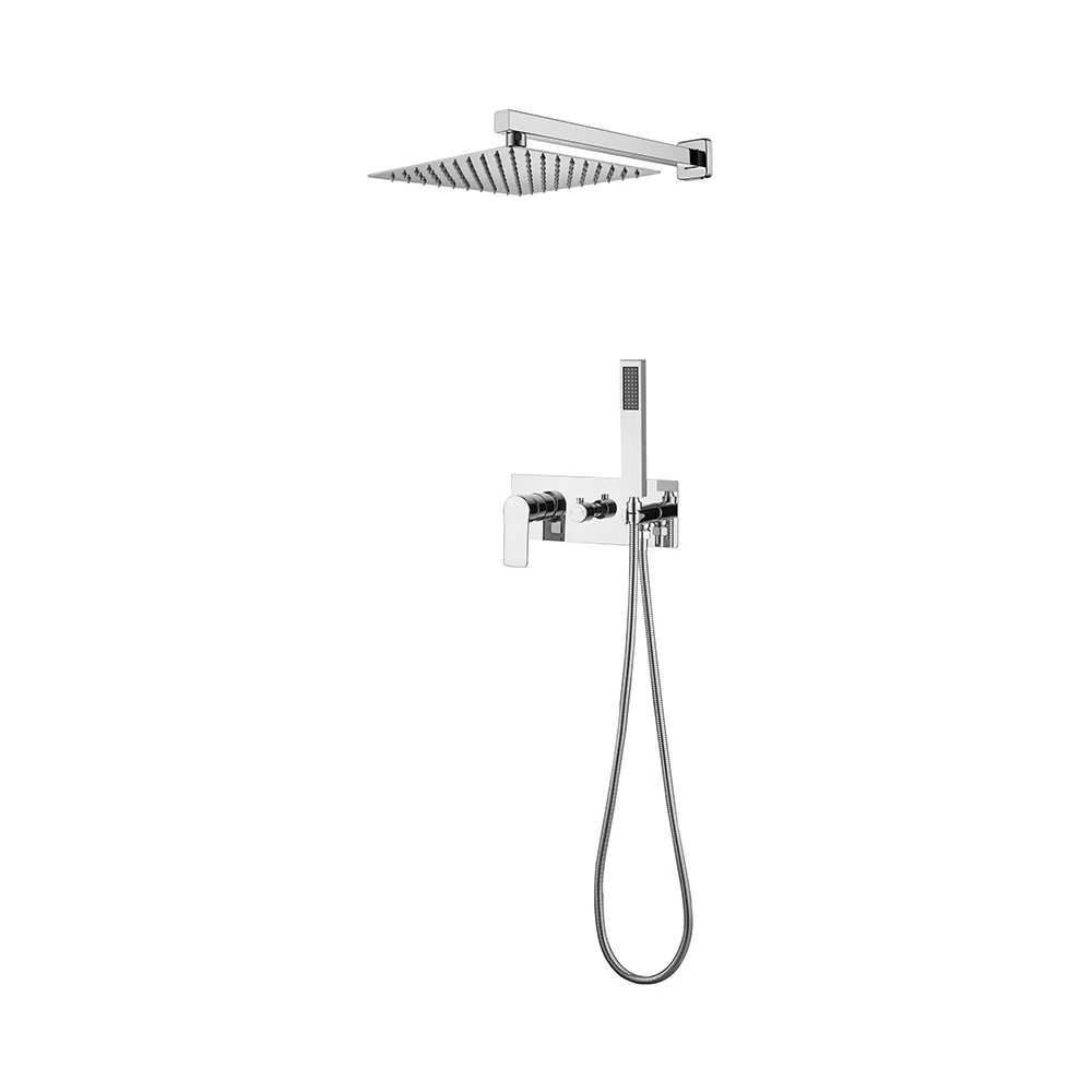 China Faucet Manufacture Hot Sales Brass Bathroom Shower Mixer With Wholesale Price For Project
