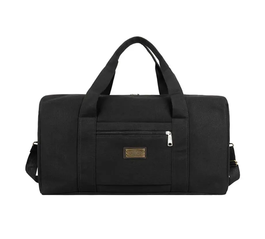 Large Outdoor Men Luggage Gym Sports Travel Bag for Shoes and Clothes Hot Sale Customized Canvas Duffel bag Vietnam factory