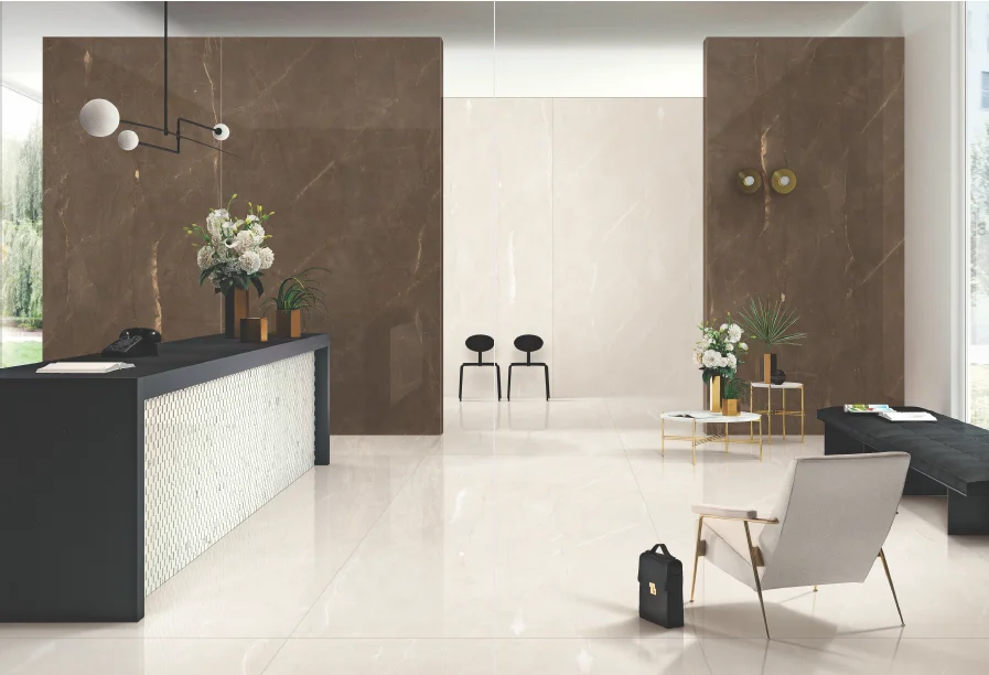 Best Selling 1200x2400mm Slab Widely Used Renovate Popular Design Self Adhesive Vinyl Flooring Tiles Sticker Peel For Bedroom