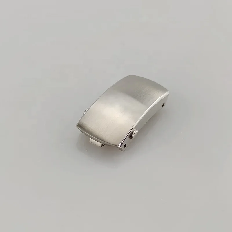 OEM/ODM High Quality 316L Stainless Steel Clasp Custom Logo Micro Extension Dive Watch Clasp