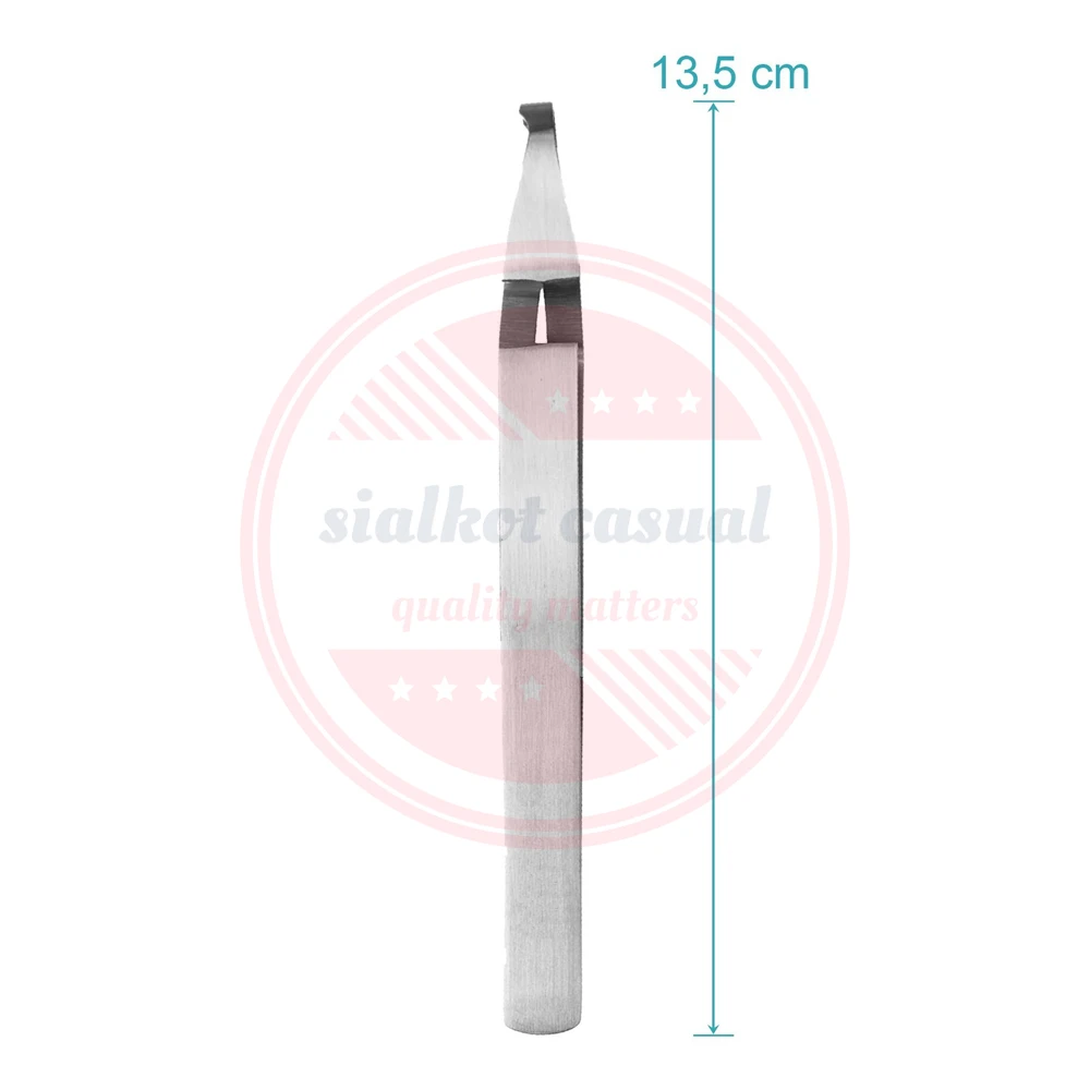 Curved Professional Stainless Steel Tip Tick Removal Tool for Pet/New Premium Quality Tick Remover Tweezers for Pet Care