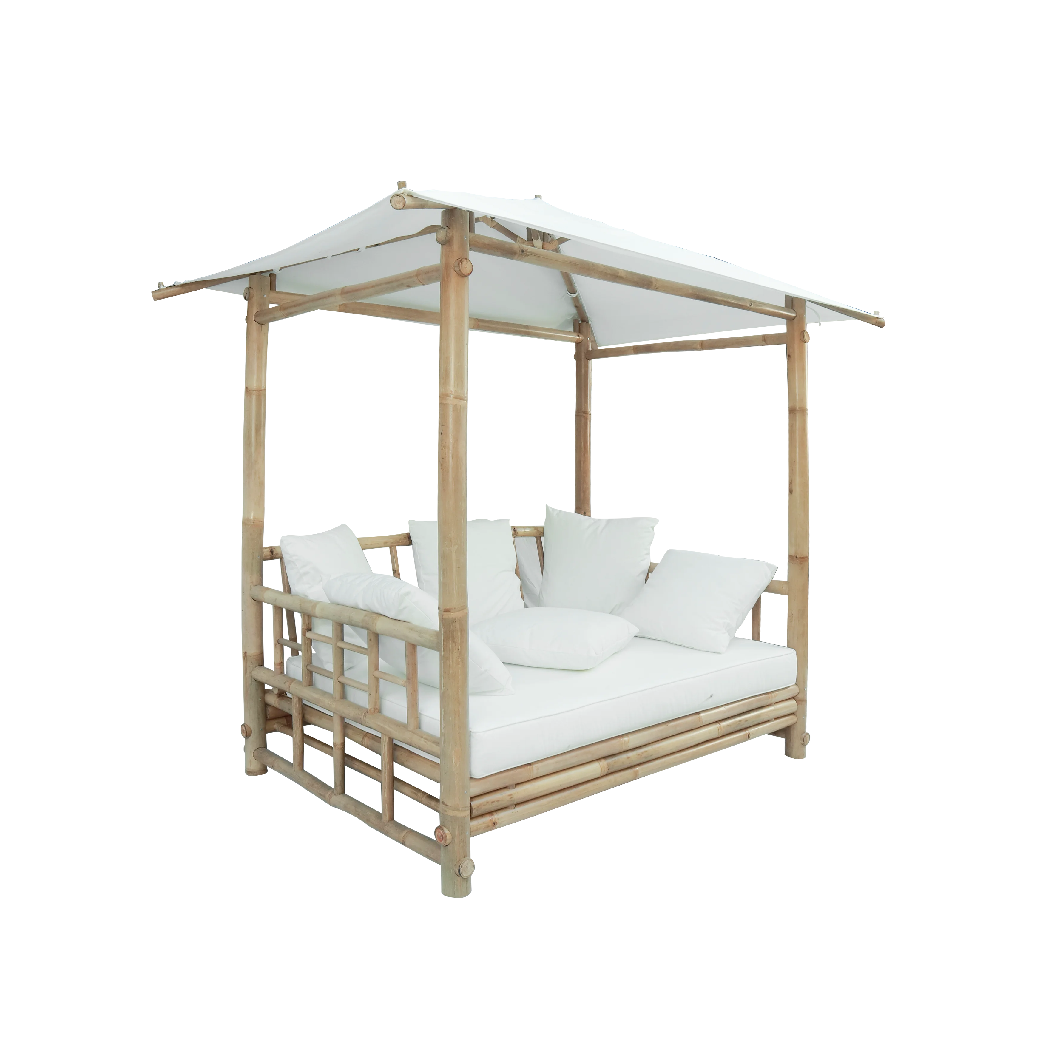 Hight Quality Bamboo, Customized Adjustable Outdoor Gazebo Bamboo, Waterproof with Natural Color