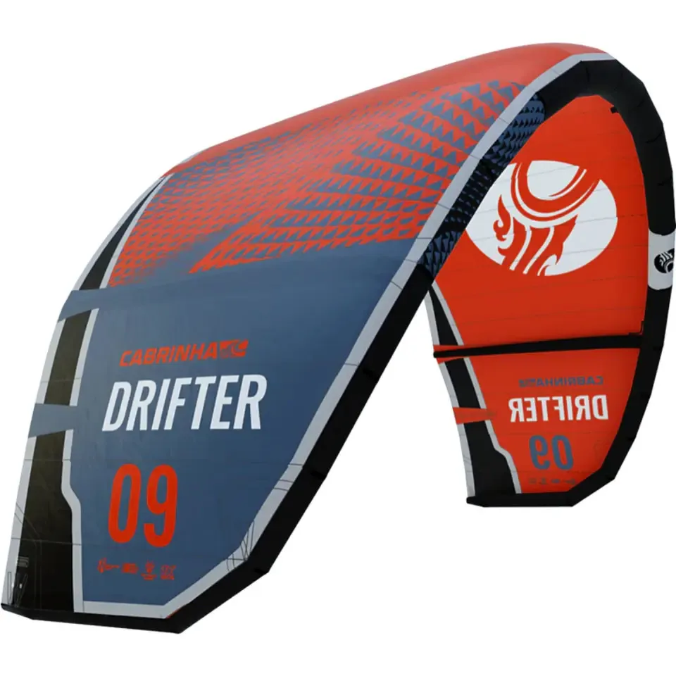 BIG SALE Cabrinha DRIFTER Surfing Kites 10m 12m 14m Red Color Kite For Kiteboarding & Kitesurfing Kites