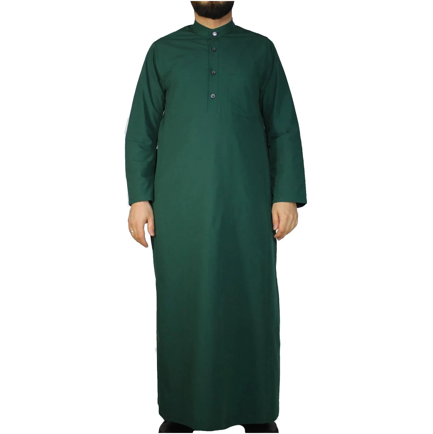 Oversized High Quality Muslim Islamic Prayers Thobes Al Daffah Best Selling Jibbah Thobes Long Kameez For Male Breathable