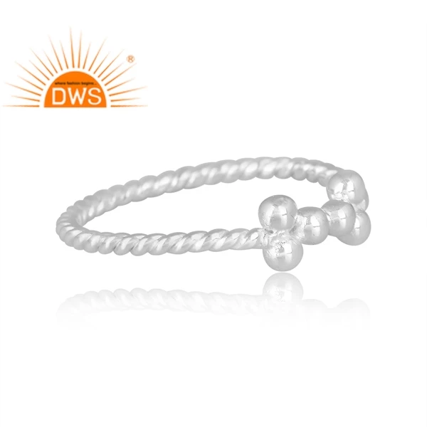 Ручной работы изящное кольцо из стерлингового серебра роскошное обручальное с бриллиантовым жемчугом и драгоценными камнями на заказ ювелирные изделия сертификат GIA