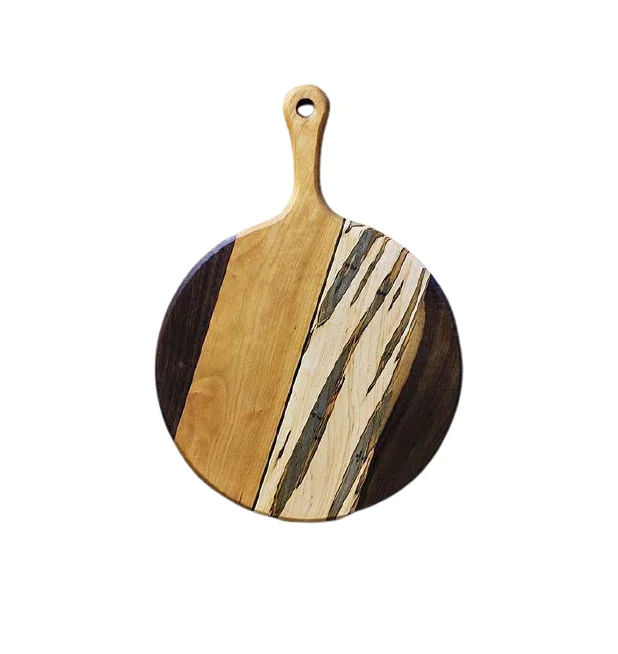 Natural Finished Acacia Mango Wood Chopping Board Wholesale Manufacturer New Design Handmade Wooden Cutting Board