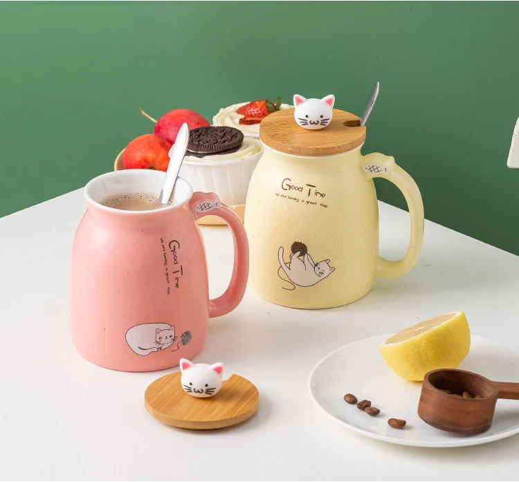 High Productivity Cute Tea Designer Leakproof Logo Custom Stainless Steel Ceramic Coffee Travel Mug