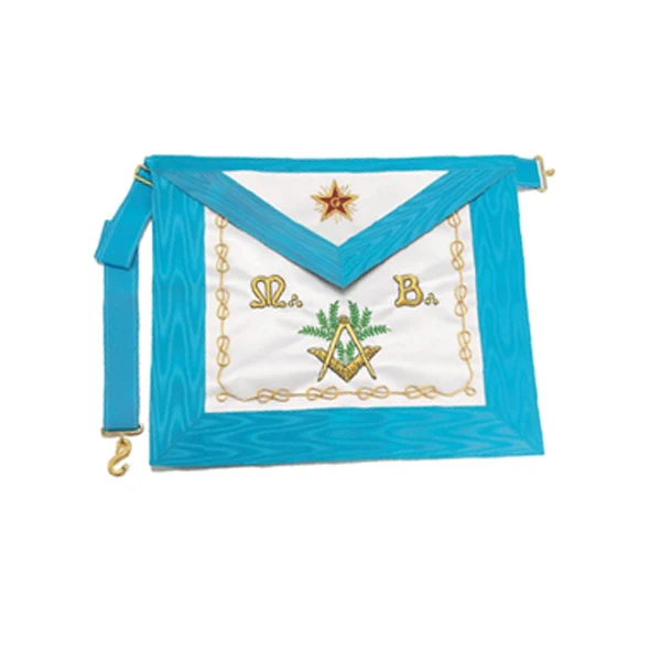 Leather Masonic apron Groussier French Rite Master Mason Regalia Lodge Masonic Scottish Rite 14th Degree Scottish Rite Apron