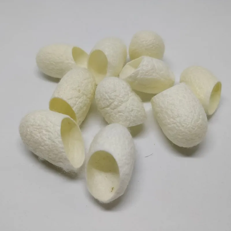 RAW SILKWORM COCOON FOR FACE CLEANING CHEAP PRICE/NATURAL SILKWORM COCOON FOR YARN FROM VIETNAM