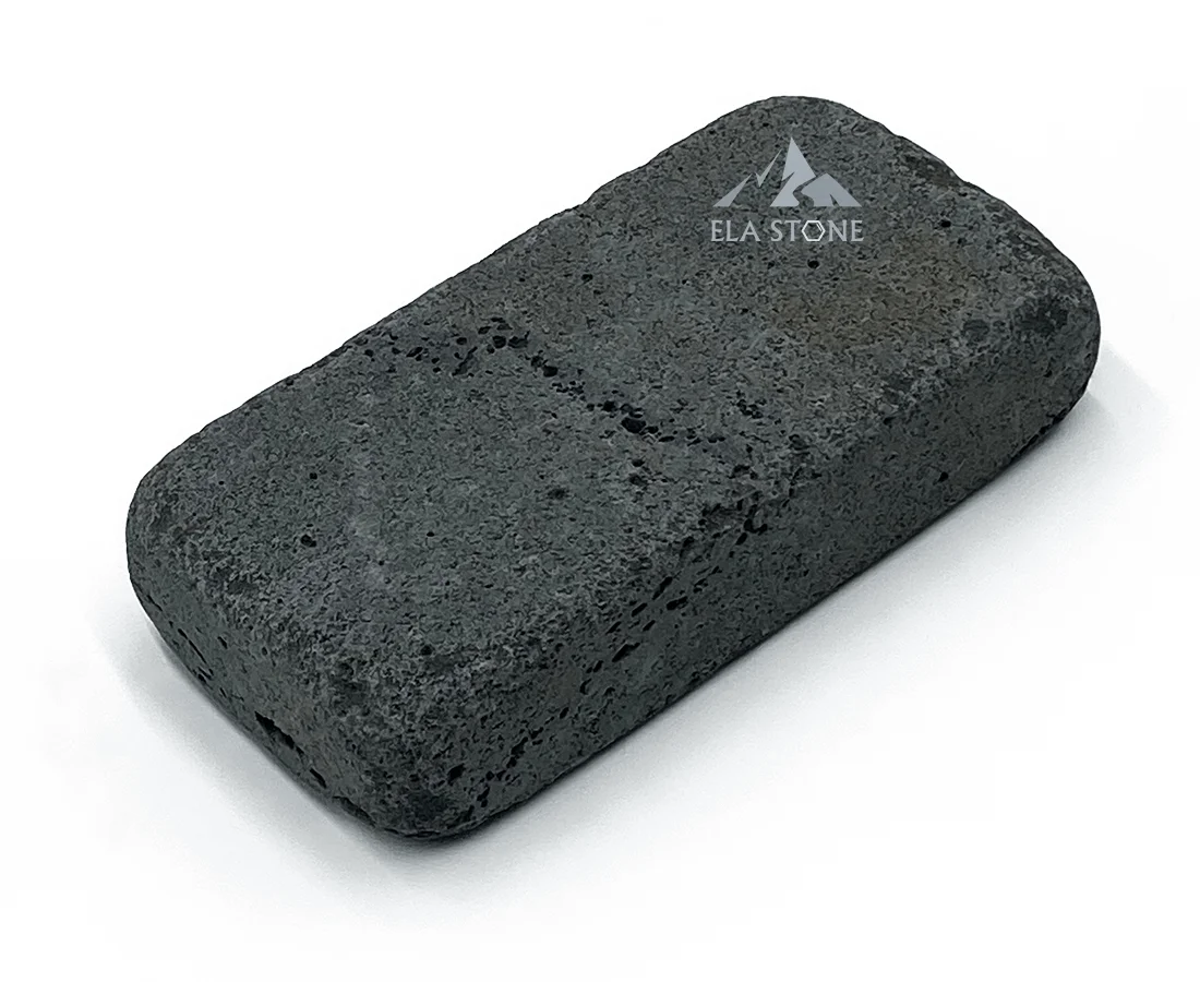 Lava Stone Brick Gray Lava Stone Tiles Stone With Holes Customized Size For Sale From Vietnam