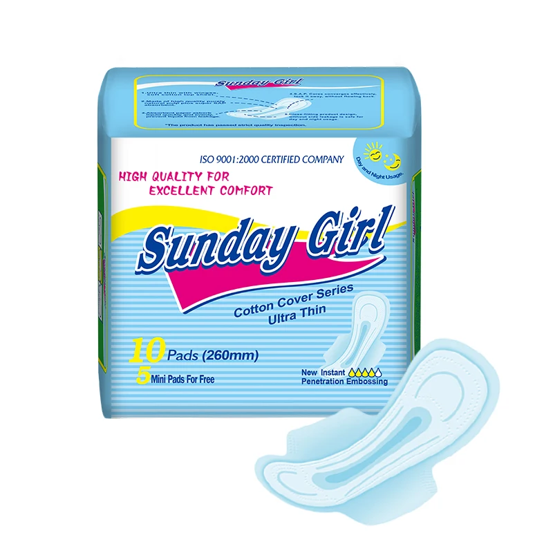 wholesale Disposable high quality anion sanitary pads napkins wholesale pads for women underwear private label manufacturer