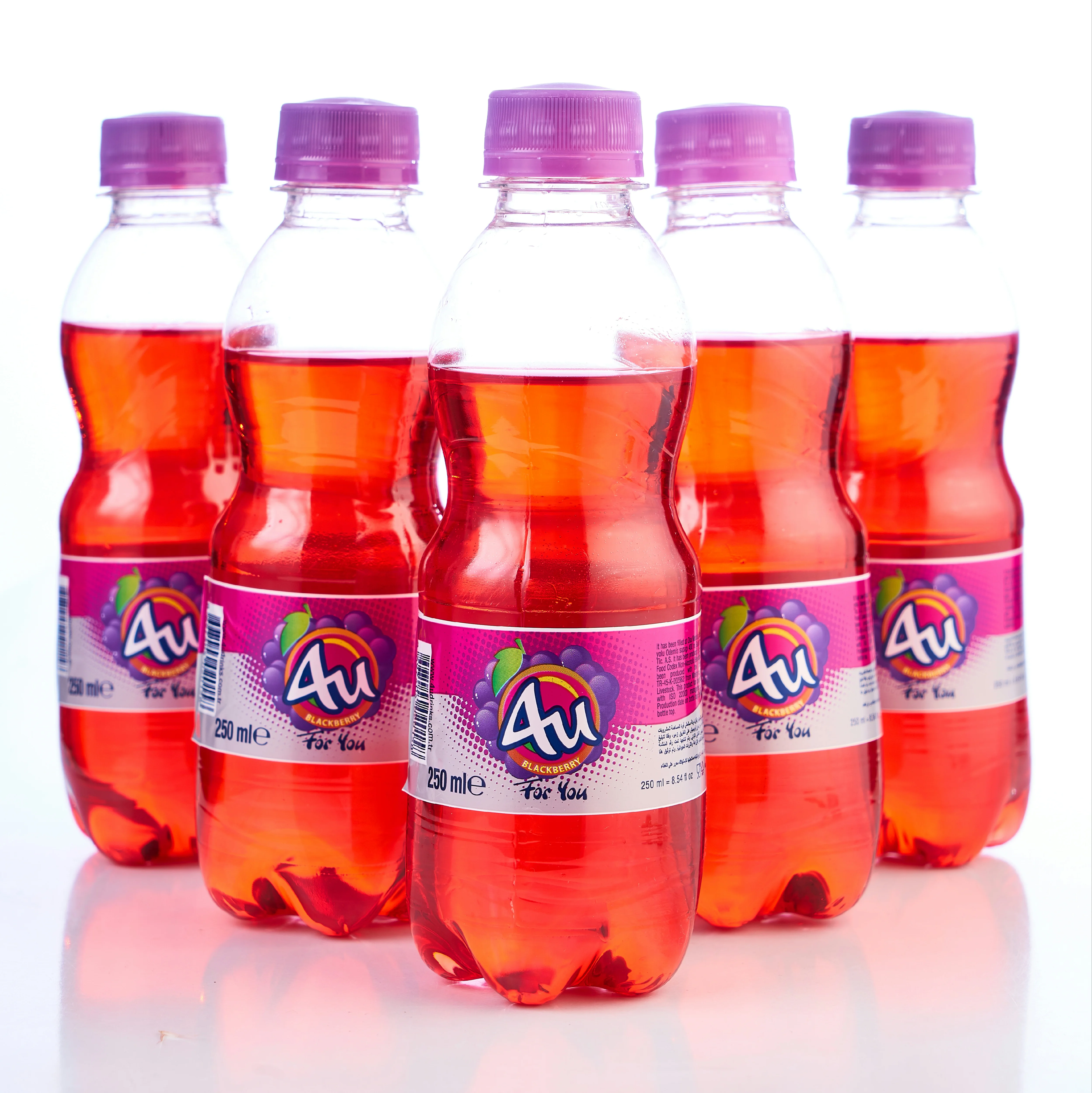 Blackberry Flavoured 250ml Carbonated Soft Drinks Best Price Best Quality Bottled Cold Beverage