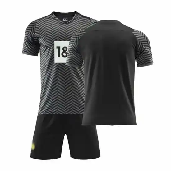 Custom Men Football Jersey Training Cliub Quick Dry Football Wear Soccer Wear Club Uniforms Wholesale Team Soccer Jersey Set