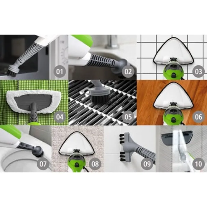 New Easy Clean Portable Steam Cleaner Mop Electric Floor Cleaning Mop