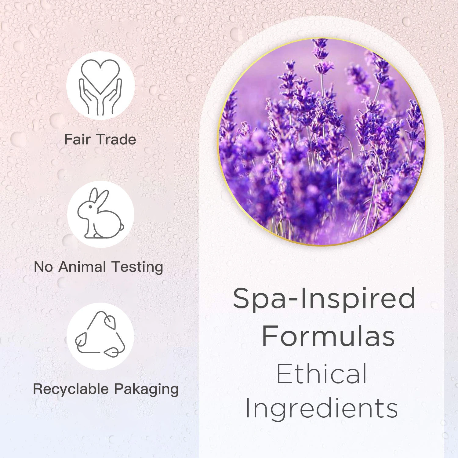 Wholesale Private Label Luxury Valentines Day Body Care Spa Kit Mothers Day SPA Bath Gift Set Lavender Bath Set