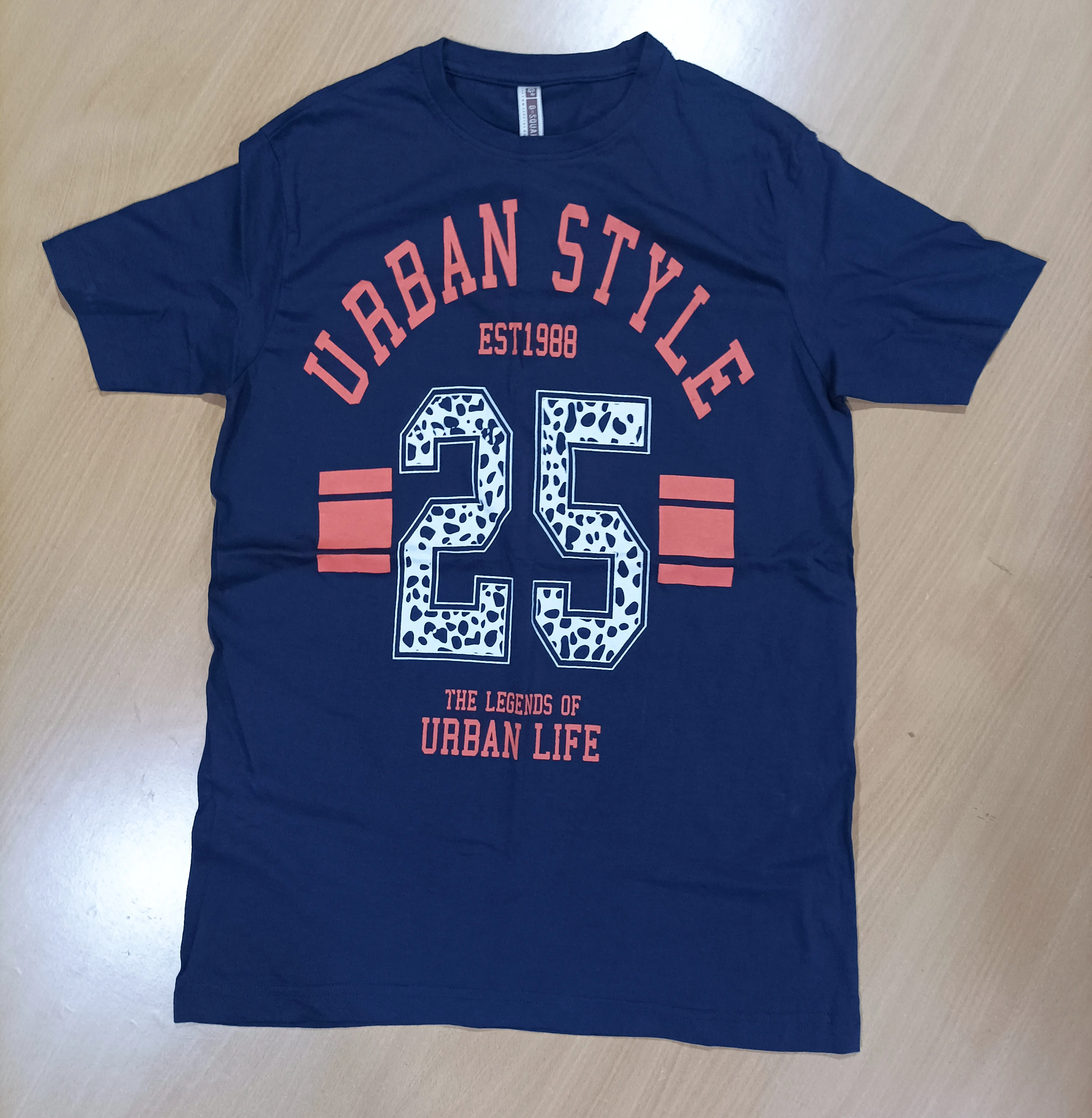 Wholesale Custom 180gsm 100% combed Cotton knit fabric slim fit Fashion Streetwear Men Casual Knitted graphic printed t shirt