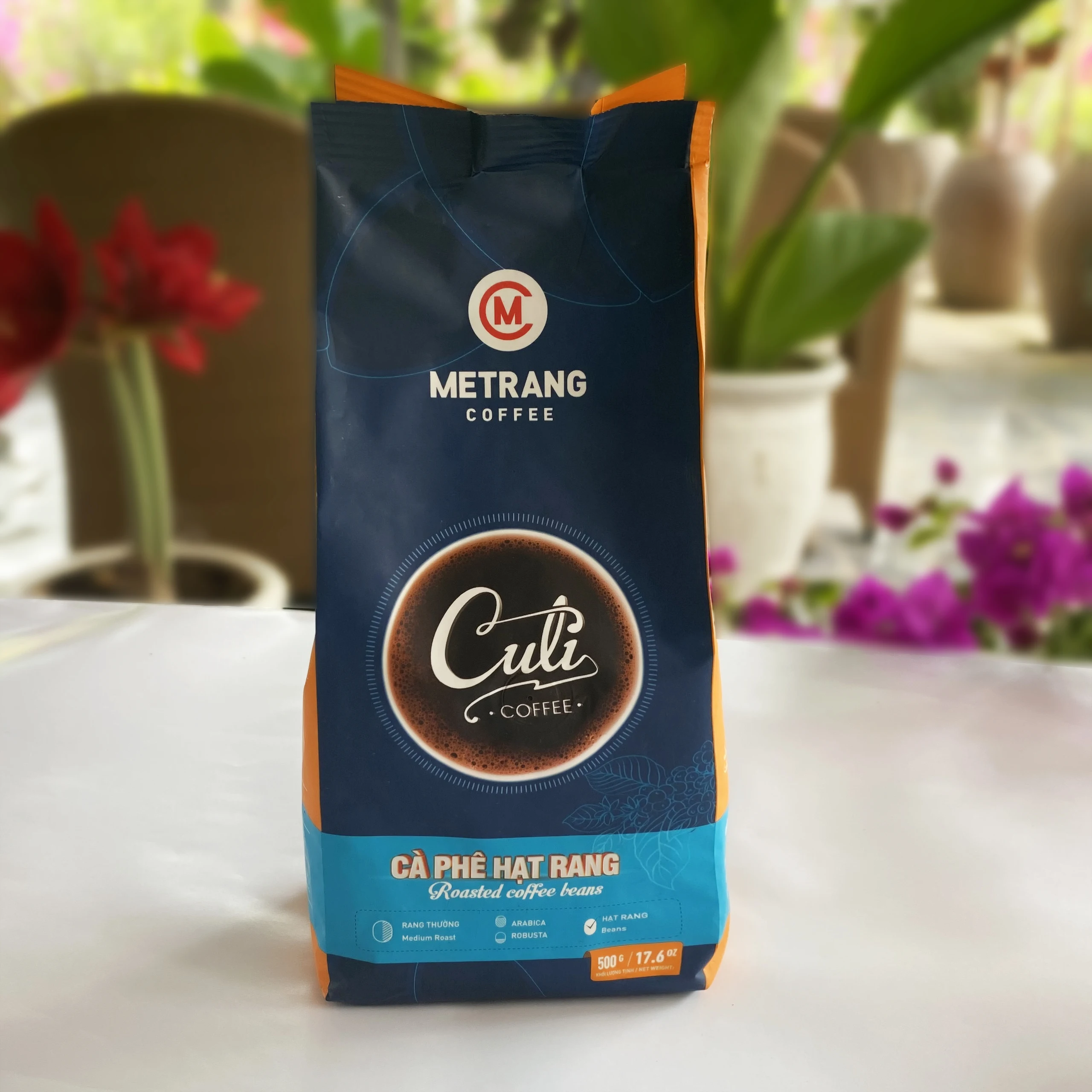 Bag Customize Package 500g Weight Flavor Grade coffee bean bag packaging Culi Roasted Coffee Beans From Vietnam