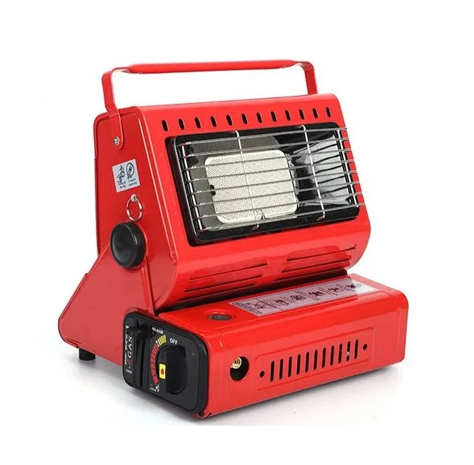 Top Selling Portable Red Tent Heater Table Top Lpg Gas Heater with Angle Adjustable Knob from Indian Exporter