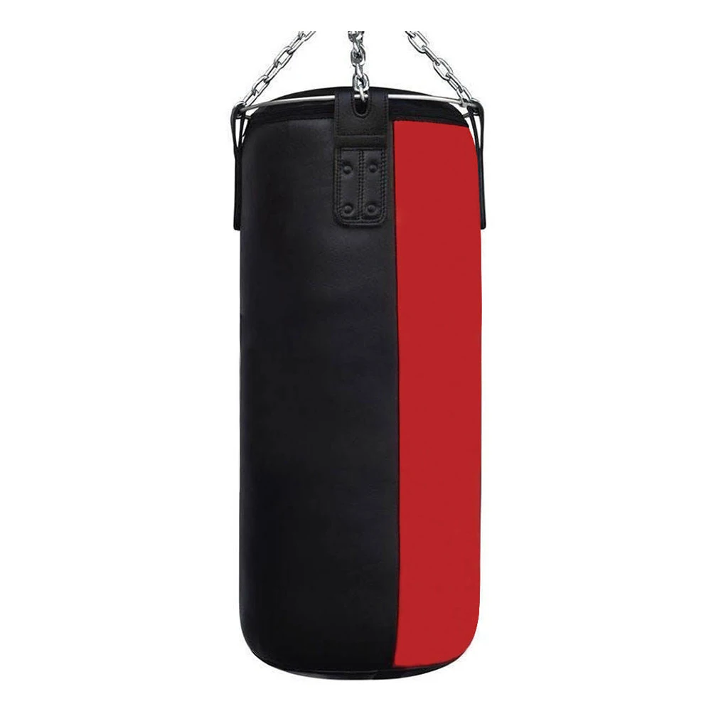 OEM Service Punching training sand filled boxing punching bag Customized leather Heavy Boxing Punching Bag