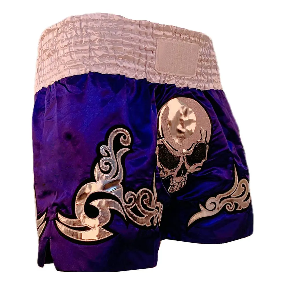 Latest Martial Arts Wear Quick Dry Boxing Training Muay Thai Shorts For Sale / Customized Logo Muay Thai Shorts