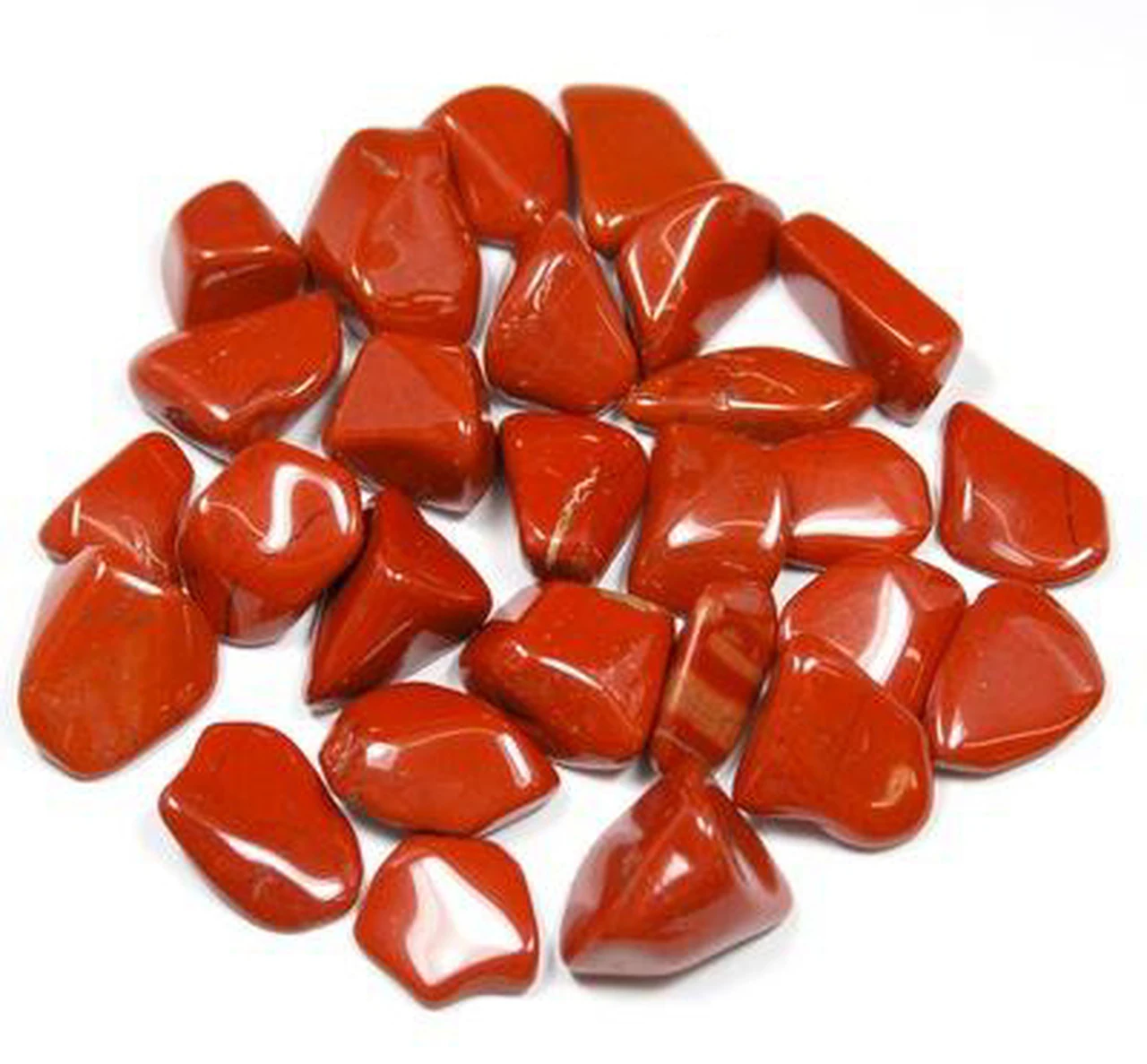 Natural Red Jasper Crystal Tumbled Polished Stones for Decoration Healing Tumble Stone Red Jasper For Sale