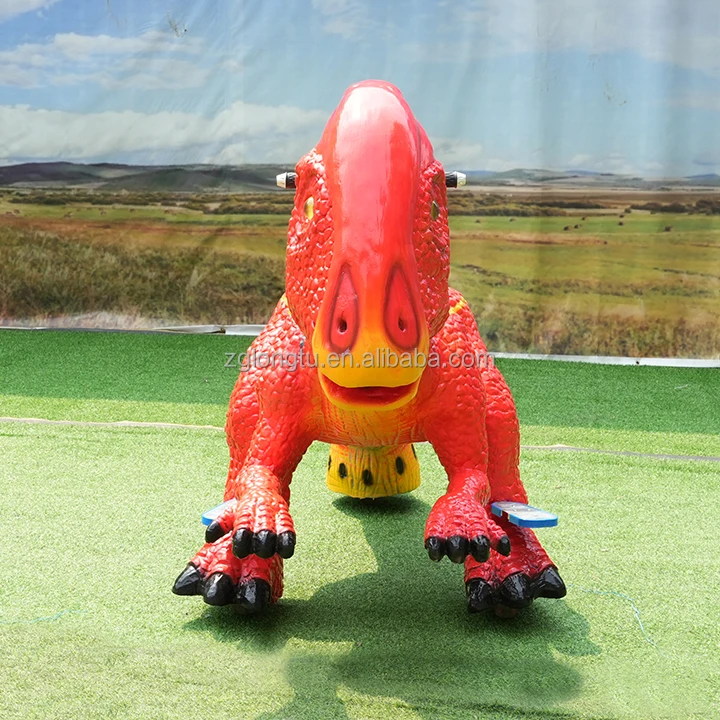 Electric Battery Powered Dinosaur Car Dino Scooter Animal Rides For Kids Mall Game
