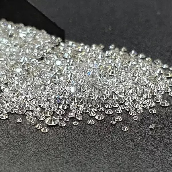 Natural D To G Color VVS, VS  Purity 1 Carat Diamond Polished Loose diamond White Round Cut Diamond Parcel
