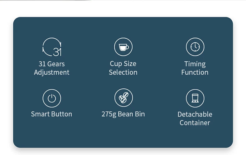 Top Selling Professional Electric Grinder Combines Mill Blender Brewing Filter Coffee Mug  Coffee Grinder Set For Home