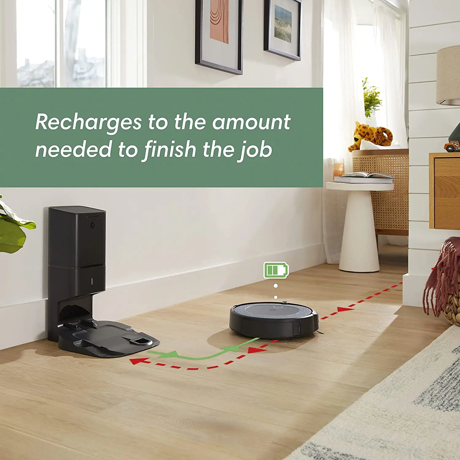 Smart i4+ EVO (4552) Self Emptying Robot Vacuum - Empties Itself for up to 60 Days, Clean by Room with Smart Mapping