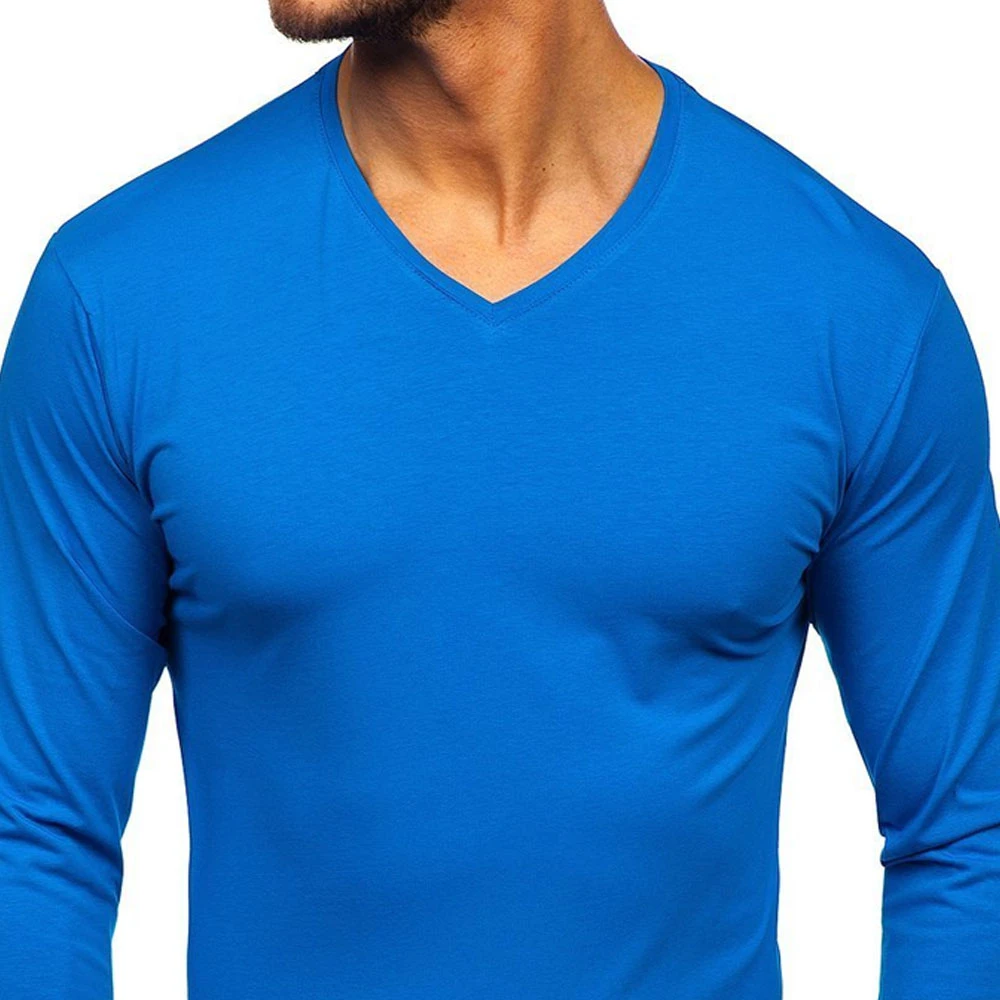 Hot Selling Long Sleeves T-Shirt For Men Breathable And Comfortable Streetwear Long Sleeves T-Shirts For Men OEM ODM Design