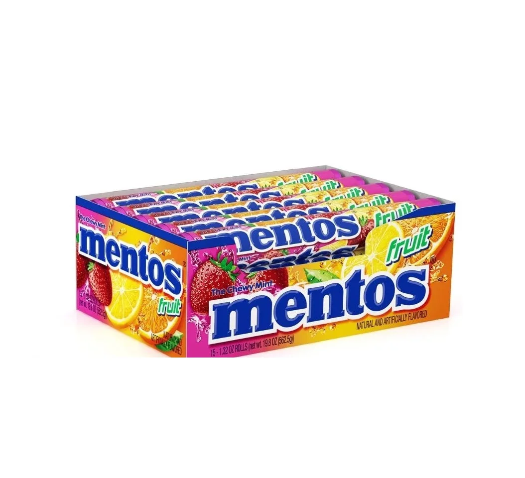 Лидер продаж по лучшей цене Mentos Candy/Mento.s жевательные все вкусу и размеру.